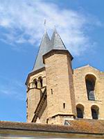 Paray-le-Monial - Basilique du Sacre-Coeur - Clocher (1)